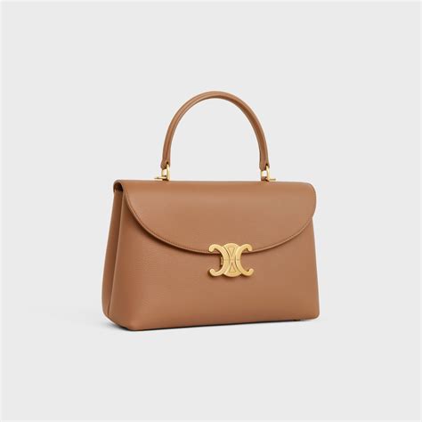 Women's Medium Nino bag in supple calfskin .